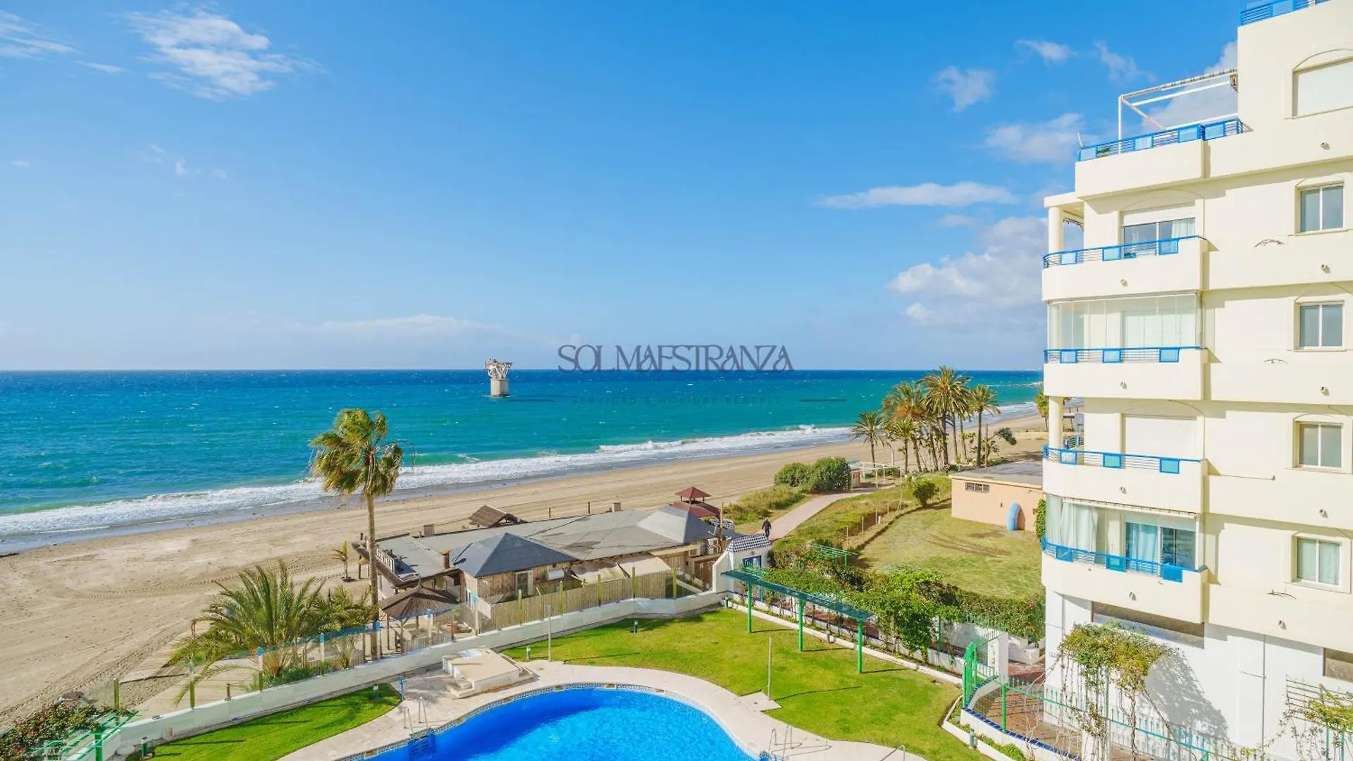 Marbella Beach Front View By Sol Maestranza 0*,